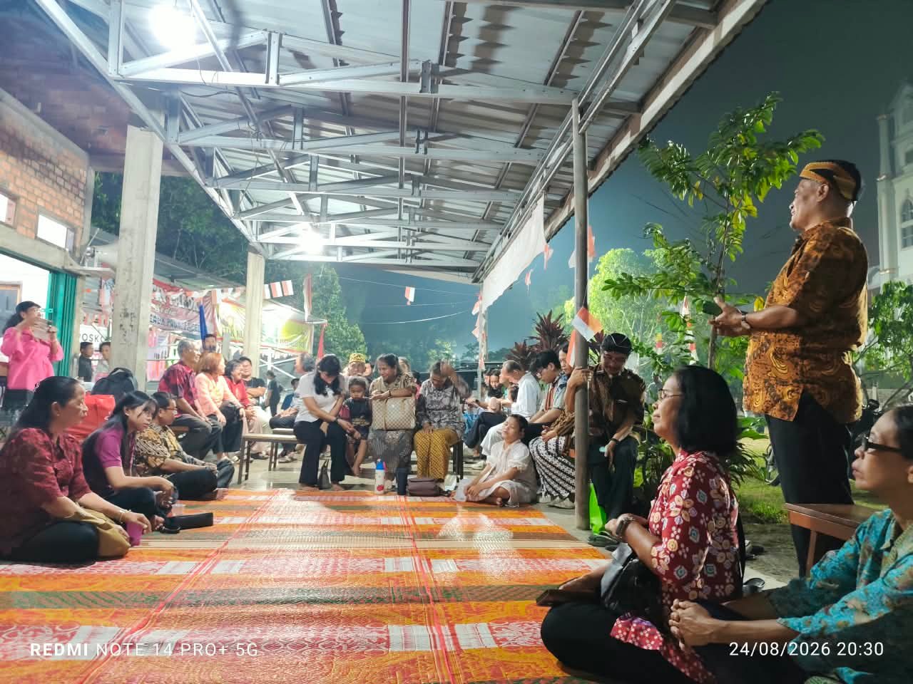 Misa Berbahasa Jawa Warnai Perayaan HUT RI ke-81 Paguyuban Jawa Katolik Jambi
