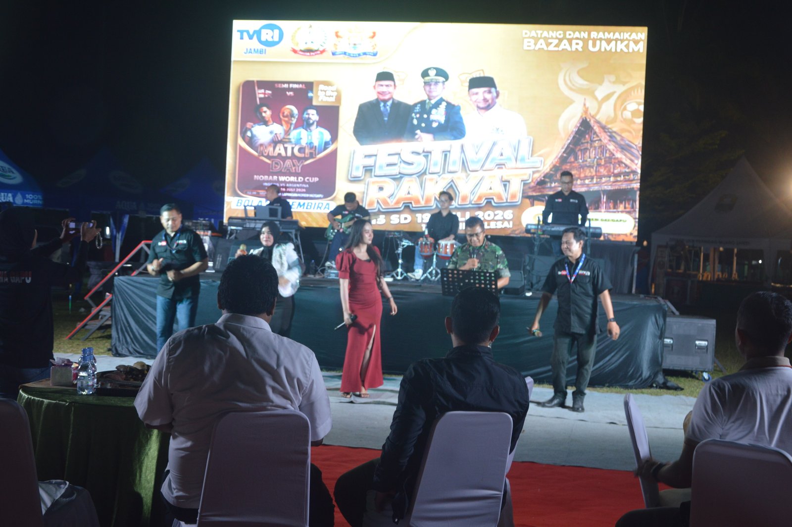 Festival Rakyat 2026 Resmi Dibuka: Kolaborasi Kadin, TNI AD, dan TVRI Jambi Sukses Sedot Ribuan Penonton