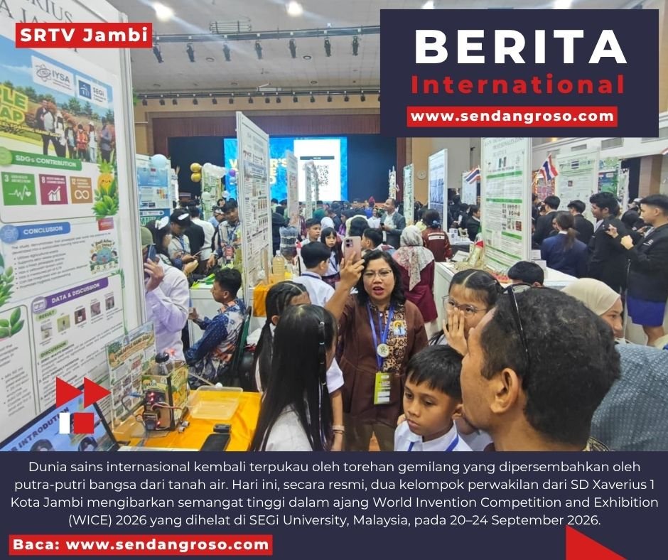 Menembus Panggung Dunia: Semangat Juang Pelajar SD Xaverius 1 Jambi Berkibar di SEGi University