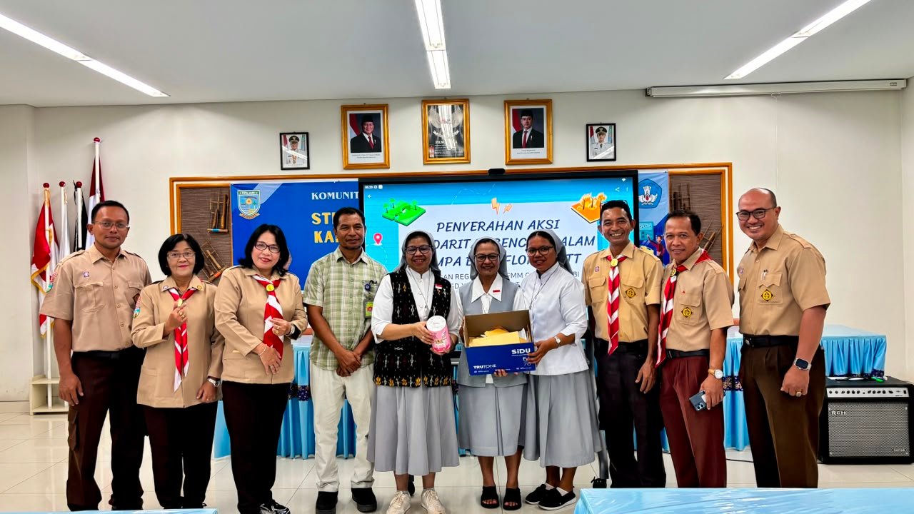 Aksi Solidaritas SD Xaverius 1 Kota Jambi untuk Korban Gempa NTT