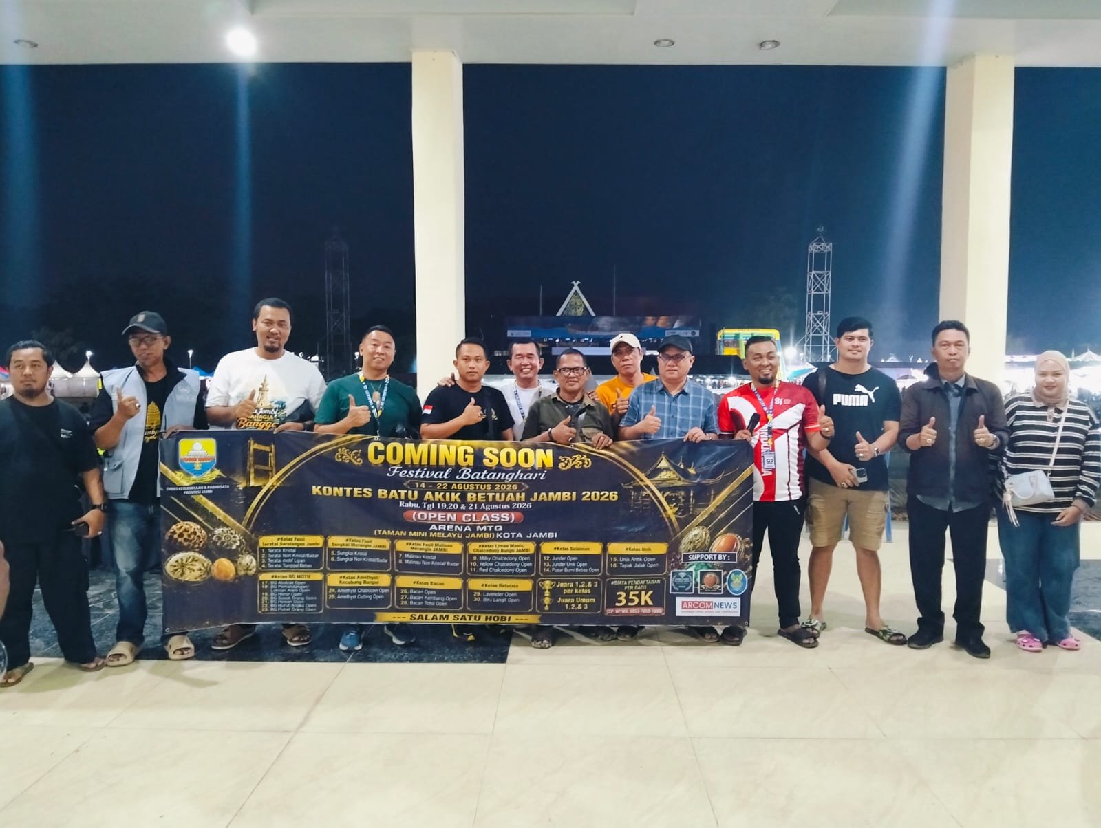 Kontes Batu Akik Bertuah 2026 untuk Angkat Potensi Budaya Daerah