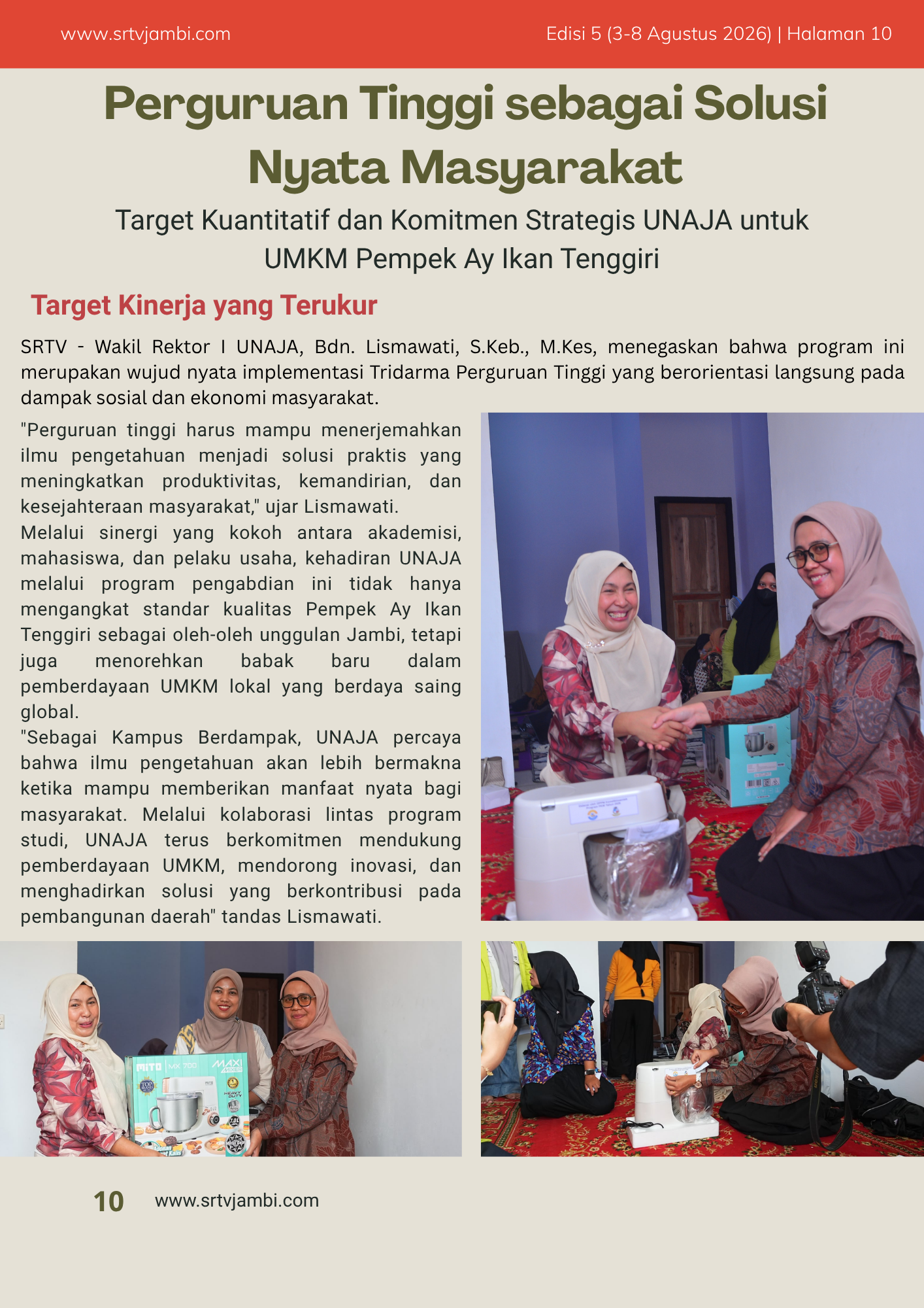 Perguruan Tinggi Sebagai Solusi Nyata Masyarat