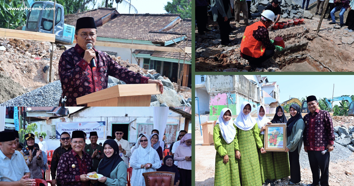 Keluarga Besar Wali Kota Jambi Bangun Masjid, Eks Payo Sigadung Bersolek Jadi Kawasan Religius