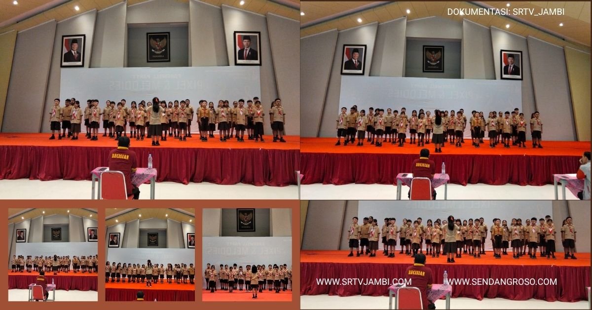 Semarak HUT RI ke-81: SDS Xaverius 1 Kota Jambi Gelar Lomba Paduan Suara Antarkelas